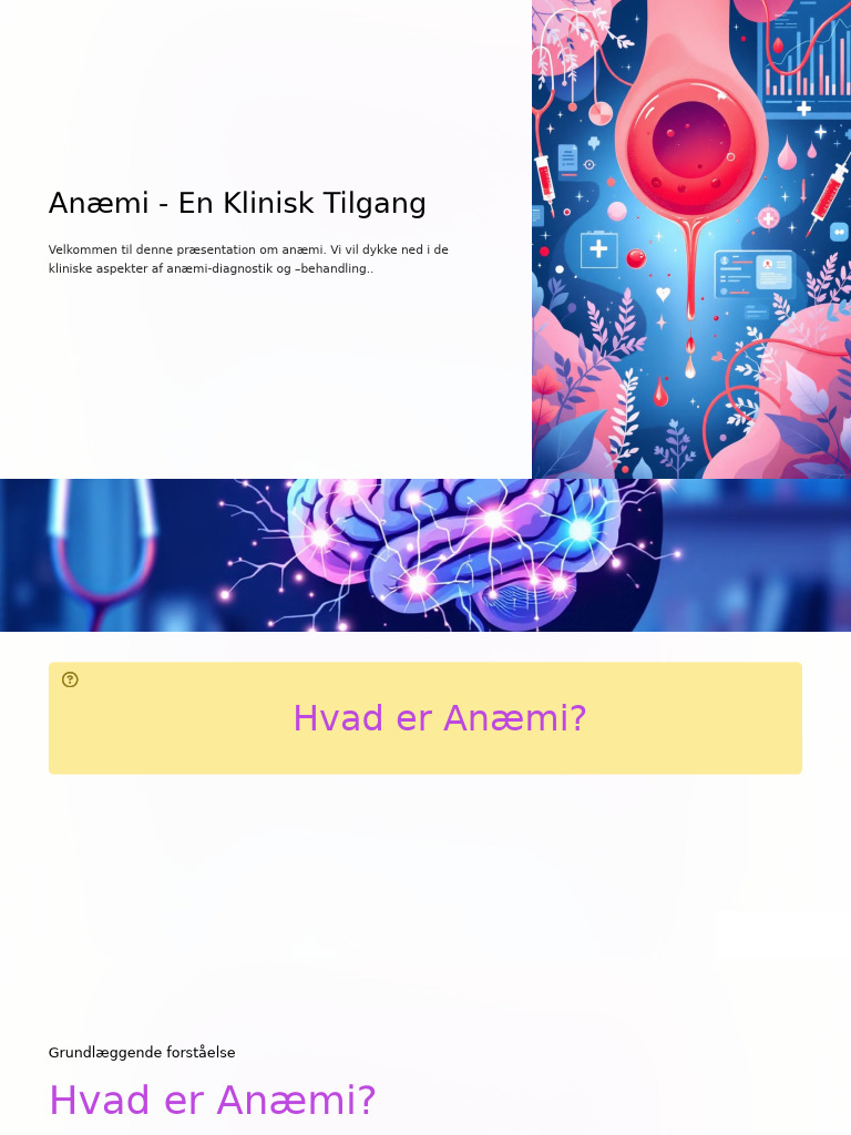 Anæmi Slides | PDF