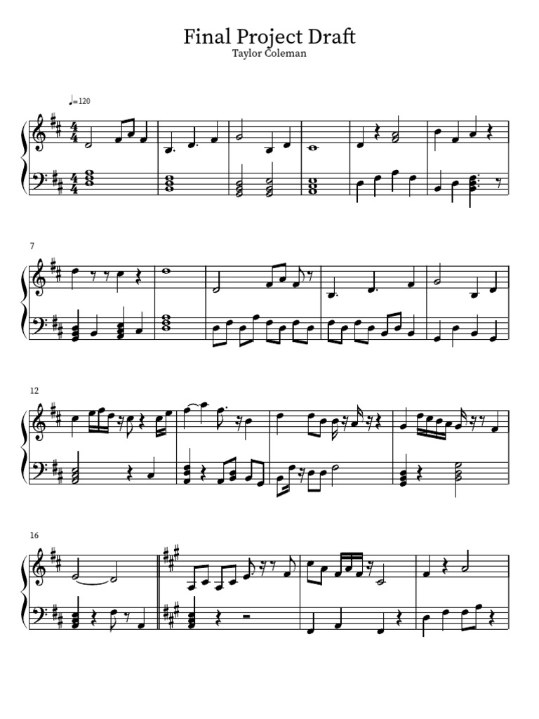 Final Project Draft | PDF