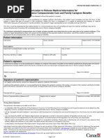 Medical Info Release for EI Benefits | PDF