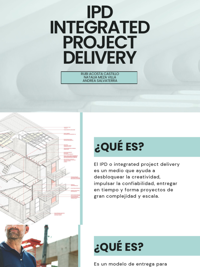 Presentación del metodo integrated project delivery | PDF | Diseño