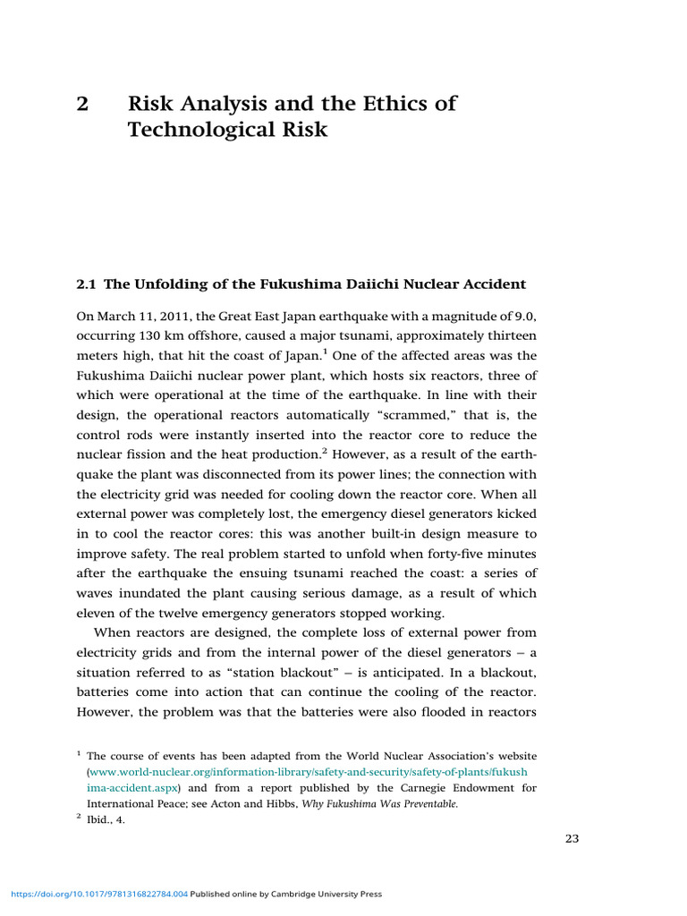 Fukushima Nuclear Accident Analysis | PDF | Fukushima Daiichi Nuclear ...