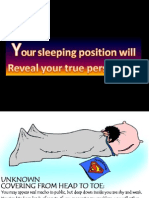 Your Personality and the Way You Sleep