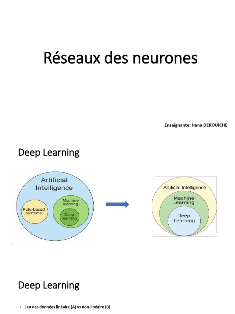 Introduction aux Réseaux de Neurones | PDF | Classement automatique ...