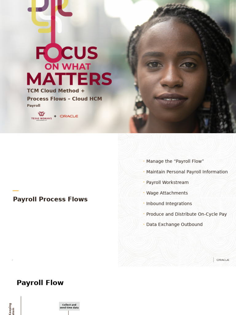 HCM Payroll Process Flows | PDF | Payroll | Taxes
