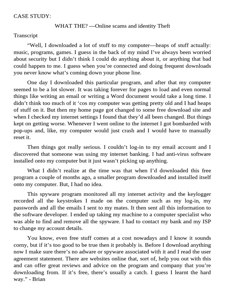 Case Study | PDF