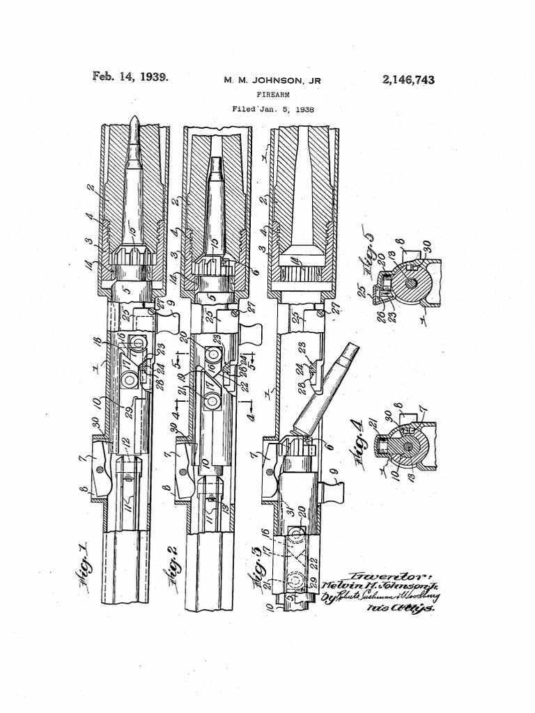 Automatic Firearm Extraction Patent | PDF | Flight | Projectiles