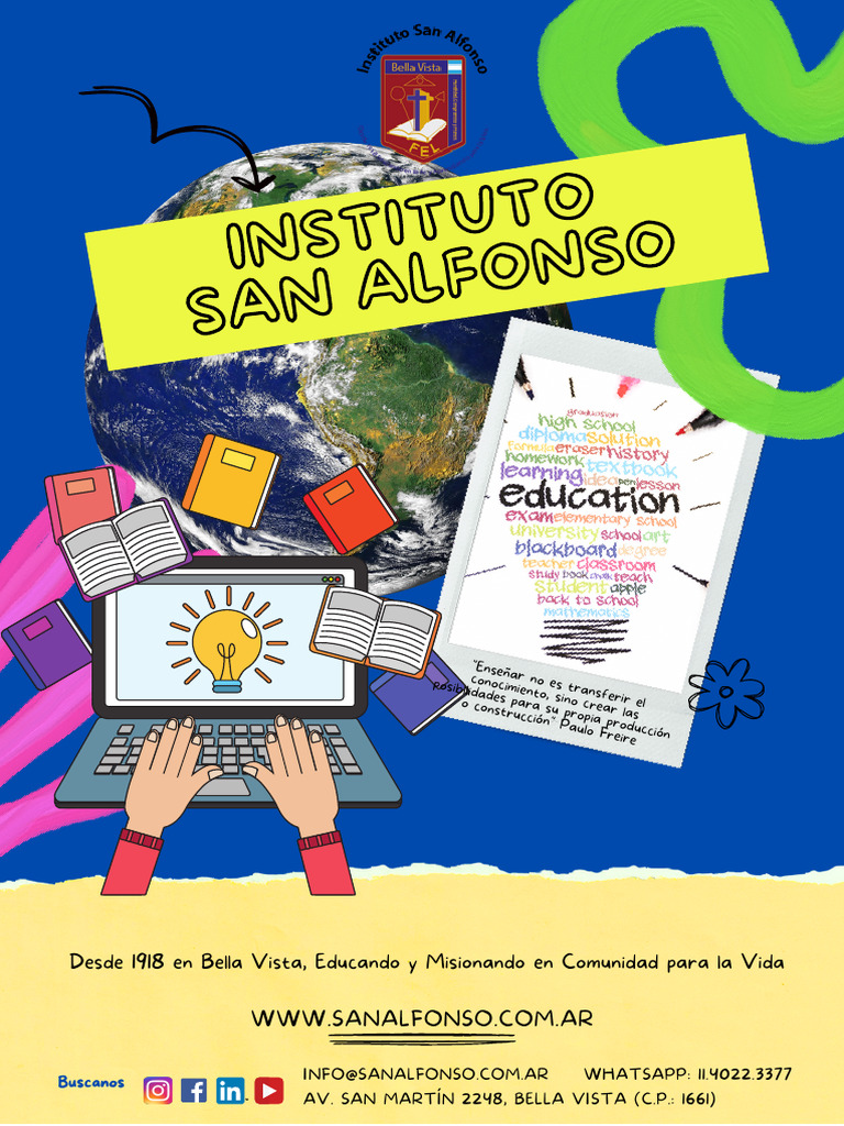Instituto San Alfonso: Educación Integral y Valores | PDF | Enseñando ...