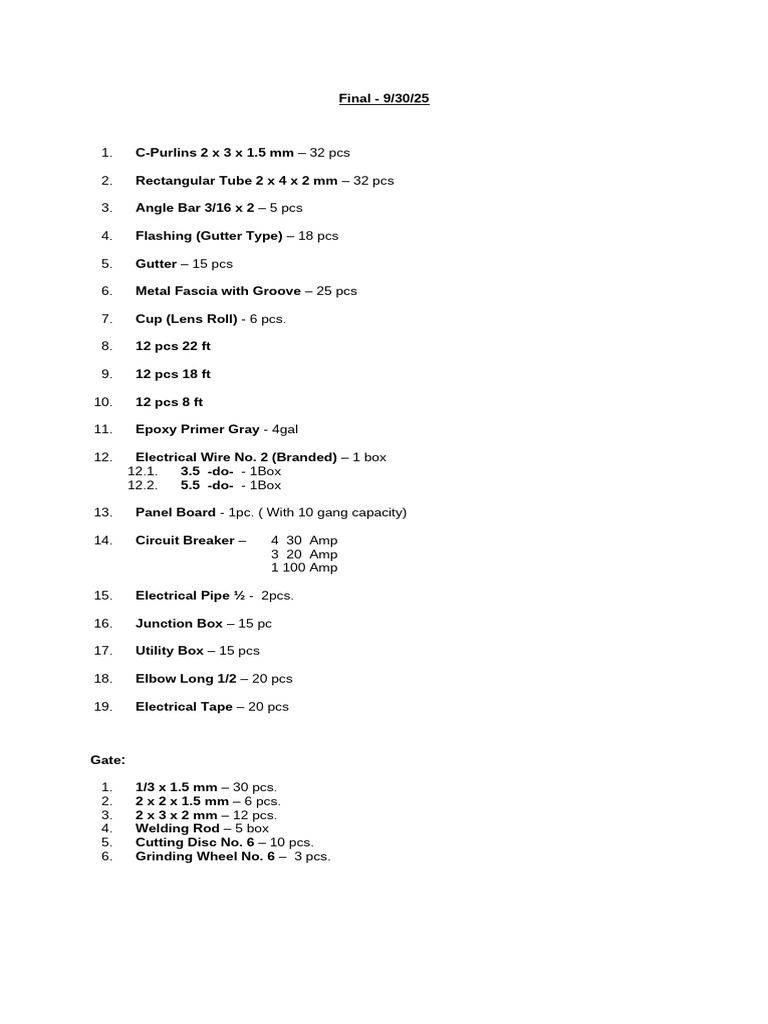 Materials | PDF