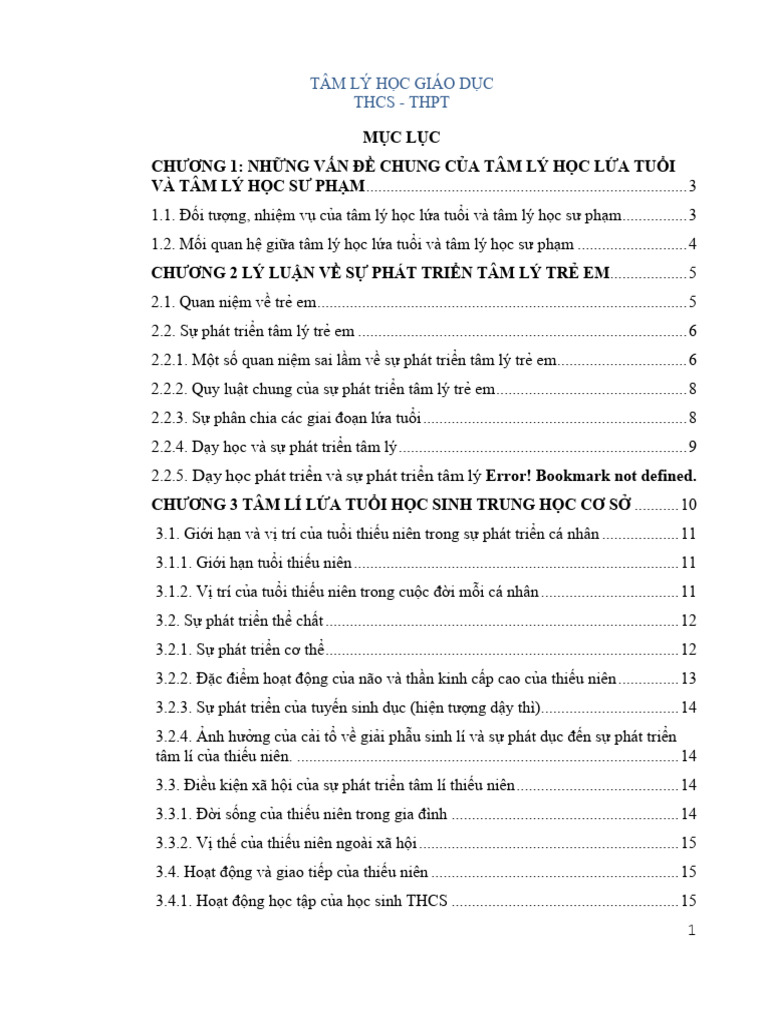 Tam Ly Hoc Giao Duc | PDF