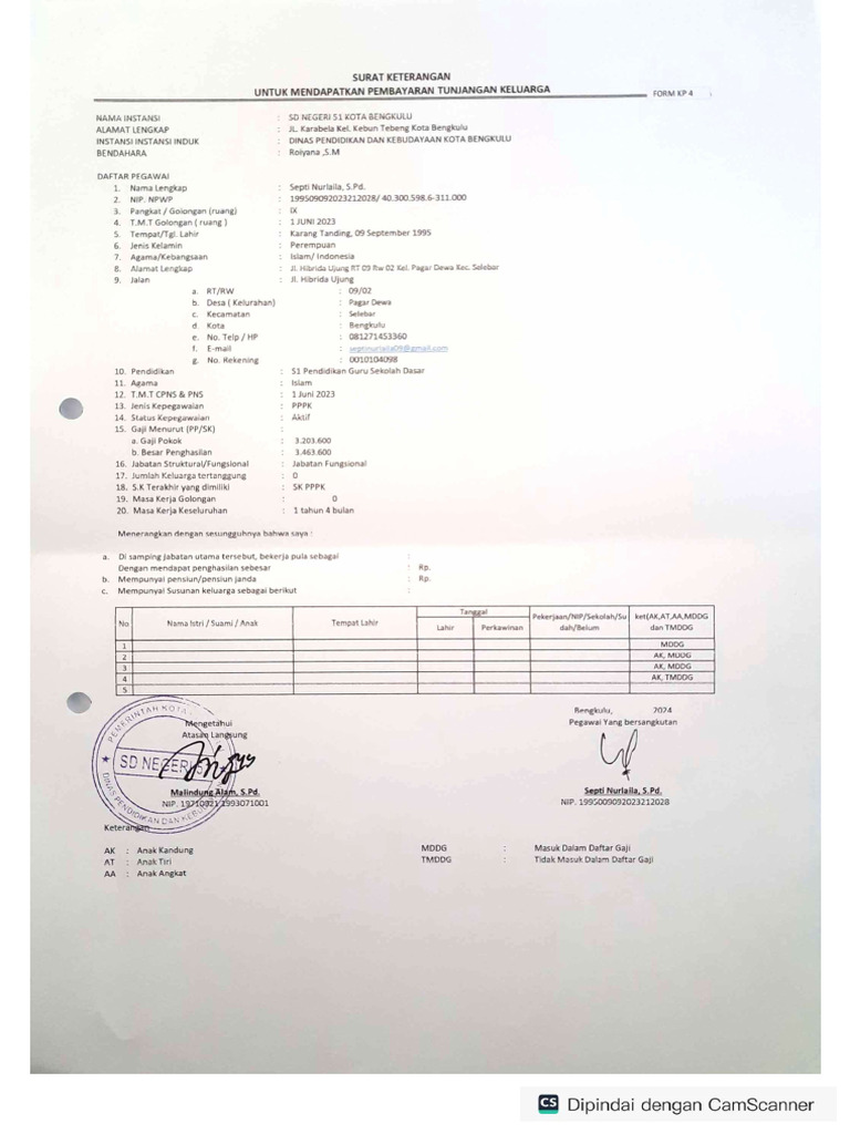 Kp4 An. Septi Nurlaila | PDF
