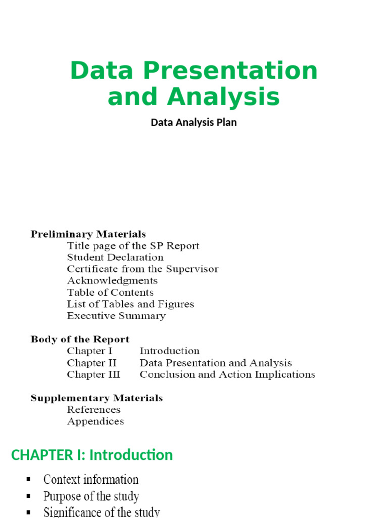 Data Analysis Plan for BBA Students Study | PDF | Statistics | Data ...