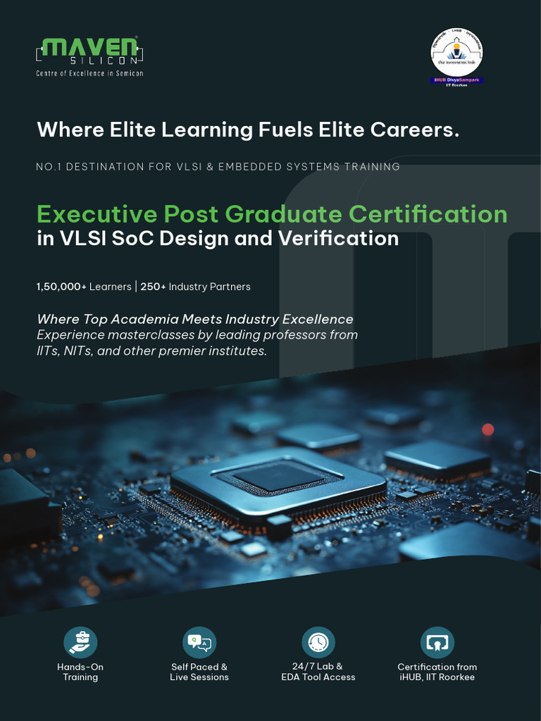VLSI SoC Design Certification Course | PDF | System On A Chip ...