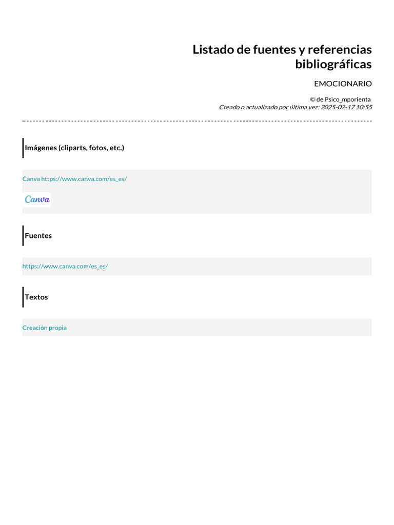 Recursos Visuales y Fuentes en Canva | PDF