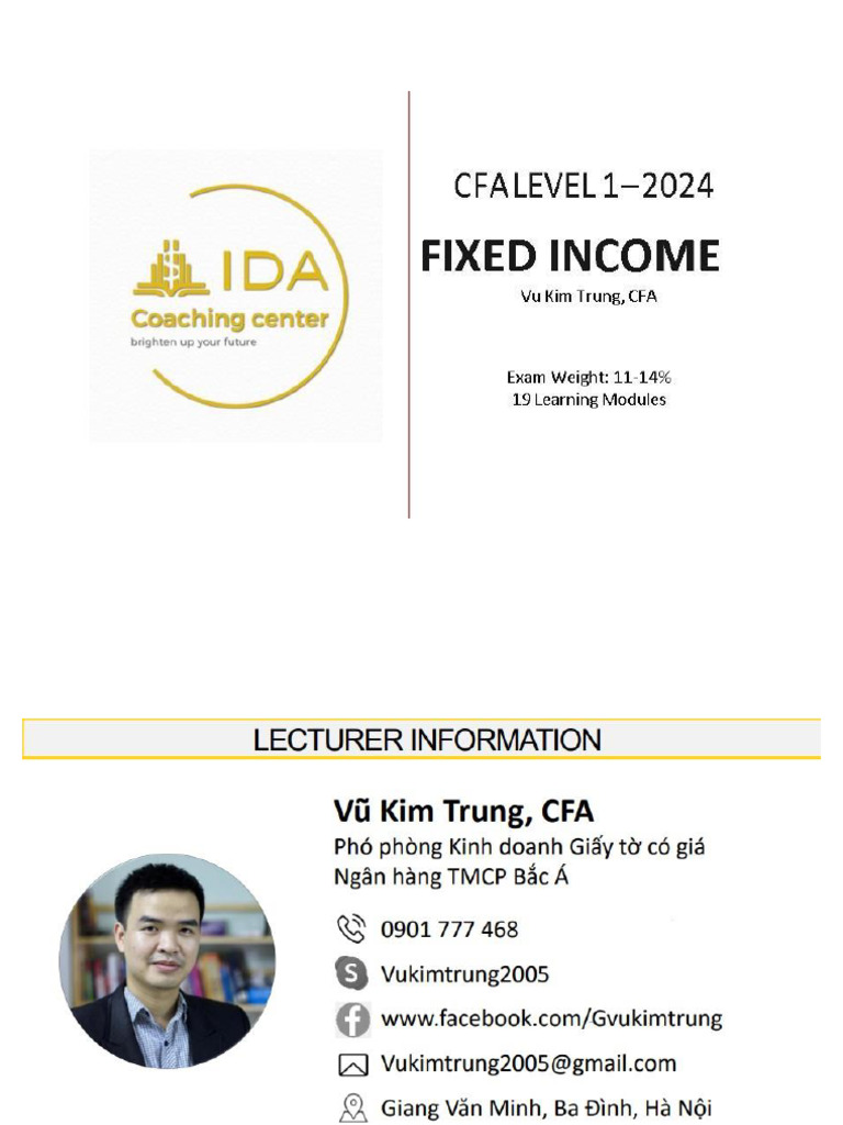 Comprehensive Guide to Fixed Income | PDF | Bonds (Finance ...
