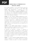 Acta de Terminacion de Contrato Por Mutuo Acuerdo