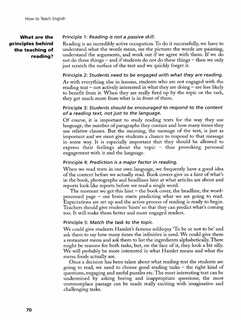 Effective Strategies for Teaching Reading | PDF | Reading Comprehension ...