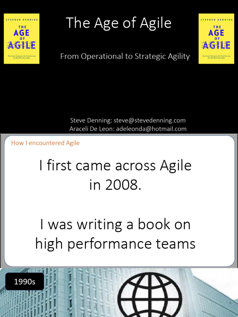 Age of Agile | PDF | Agile Software Development | Mindset