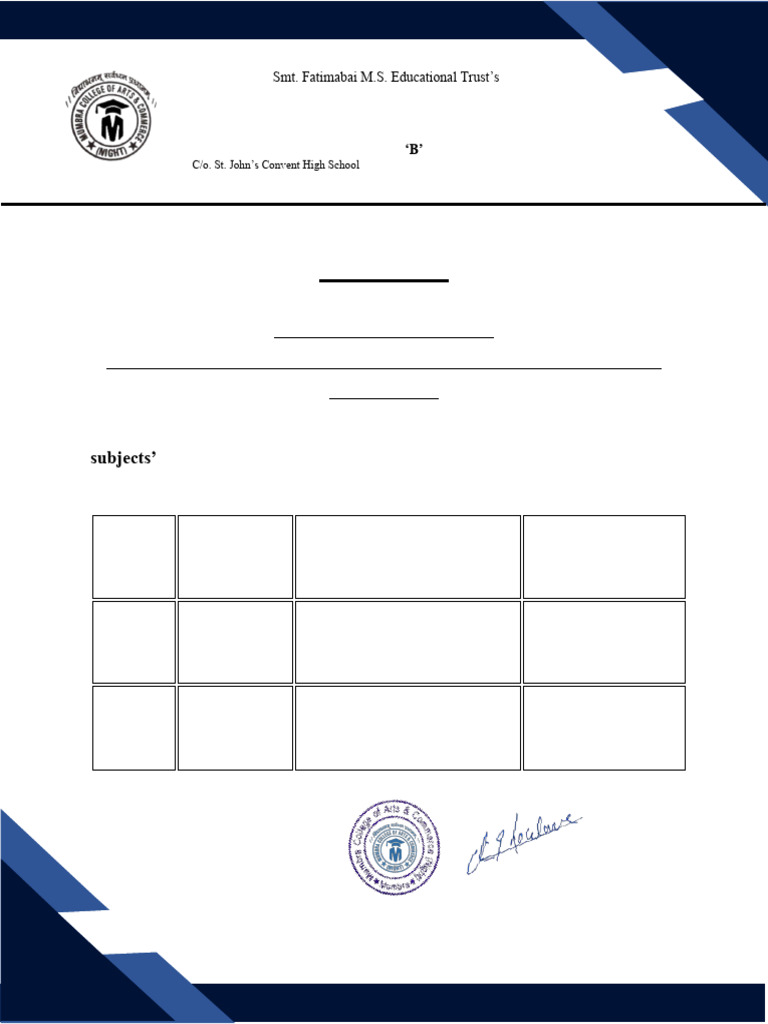 Assignment Submission Deadline for FYBCOM & SYBCOM | PDF