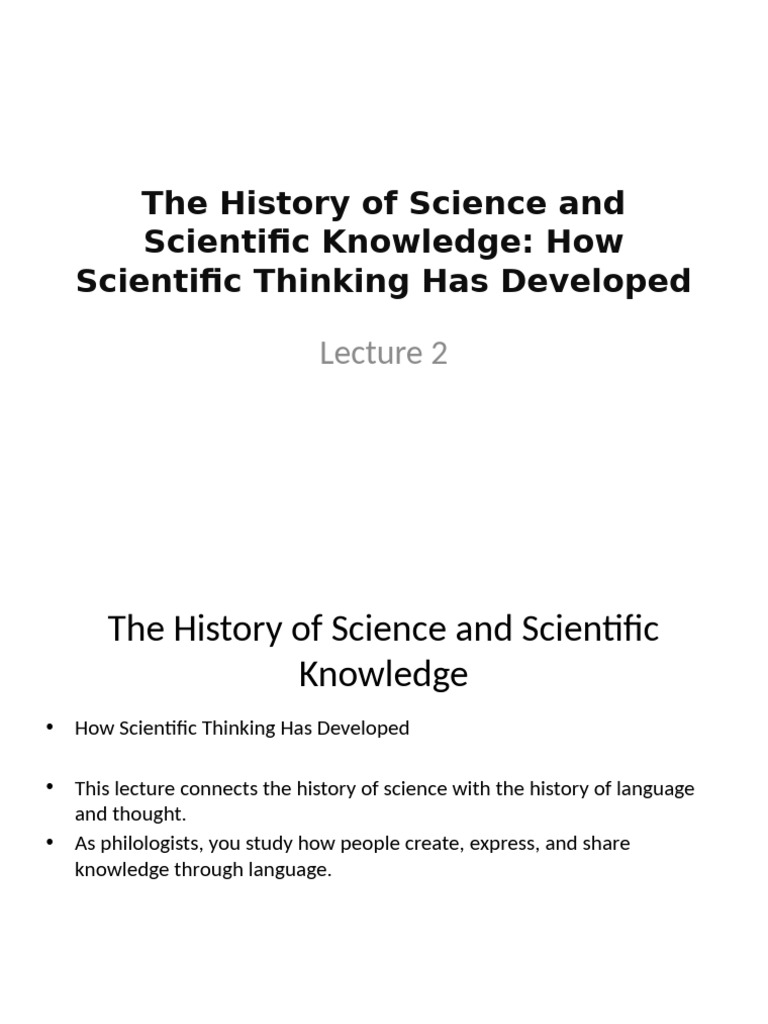 Evolution of Science and Language | PDF | Linguistics | Science