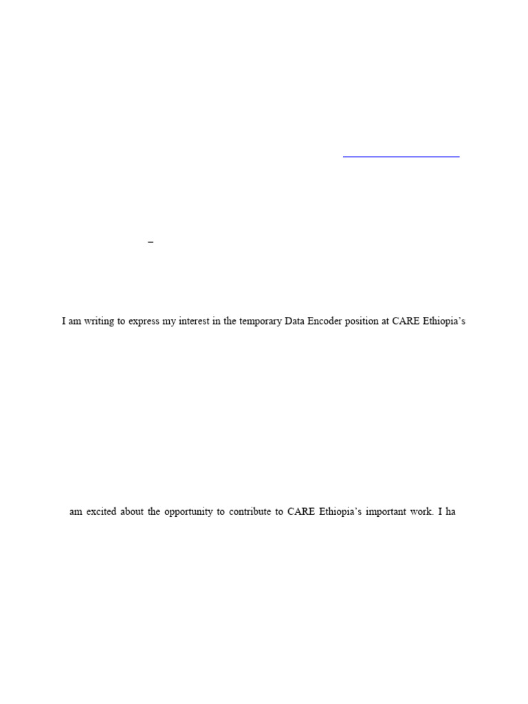 Application for Data Encoder Position | PDF