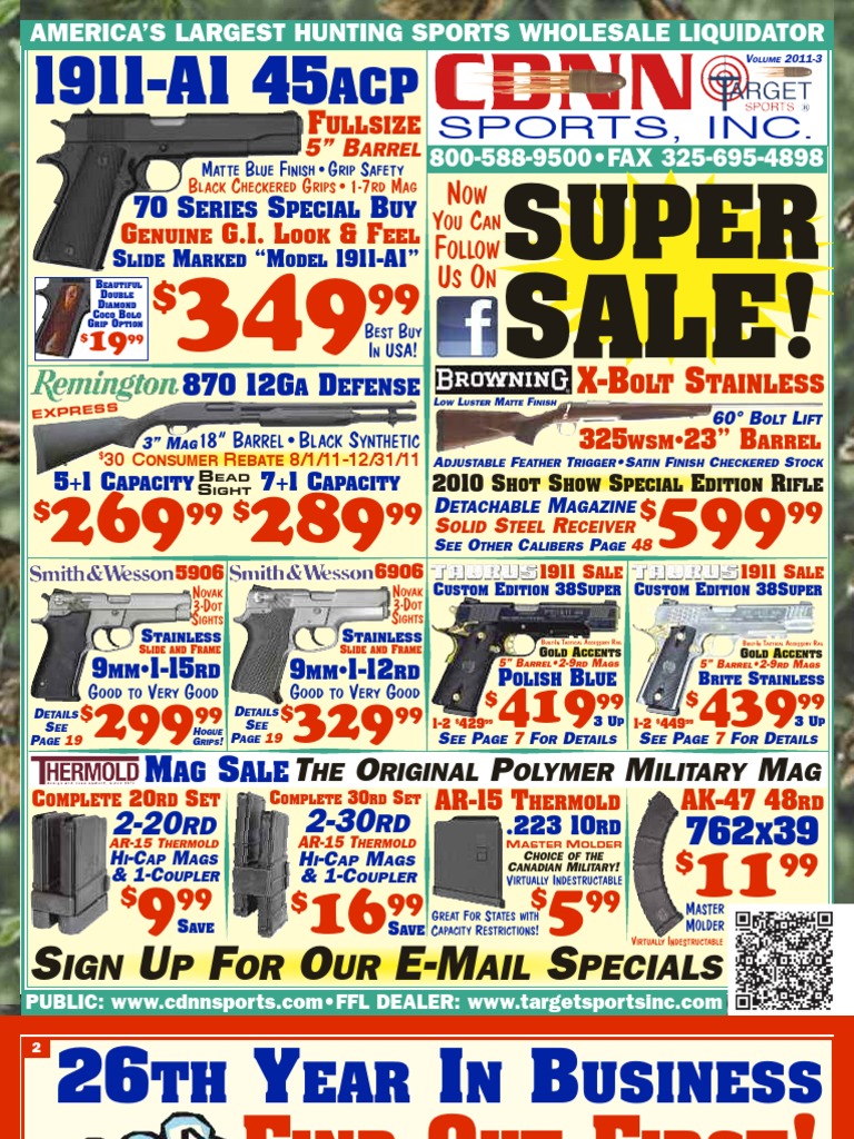 Cdnn11 3 Projectile Weapons Firearm Components