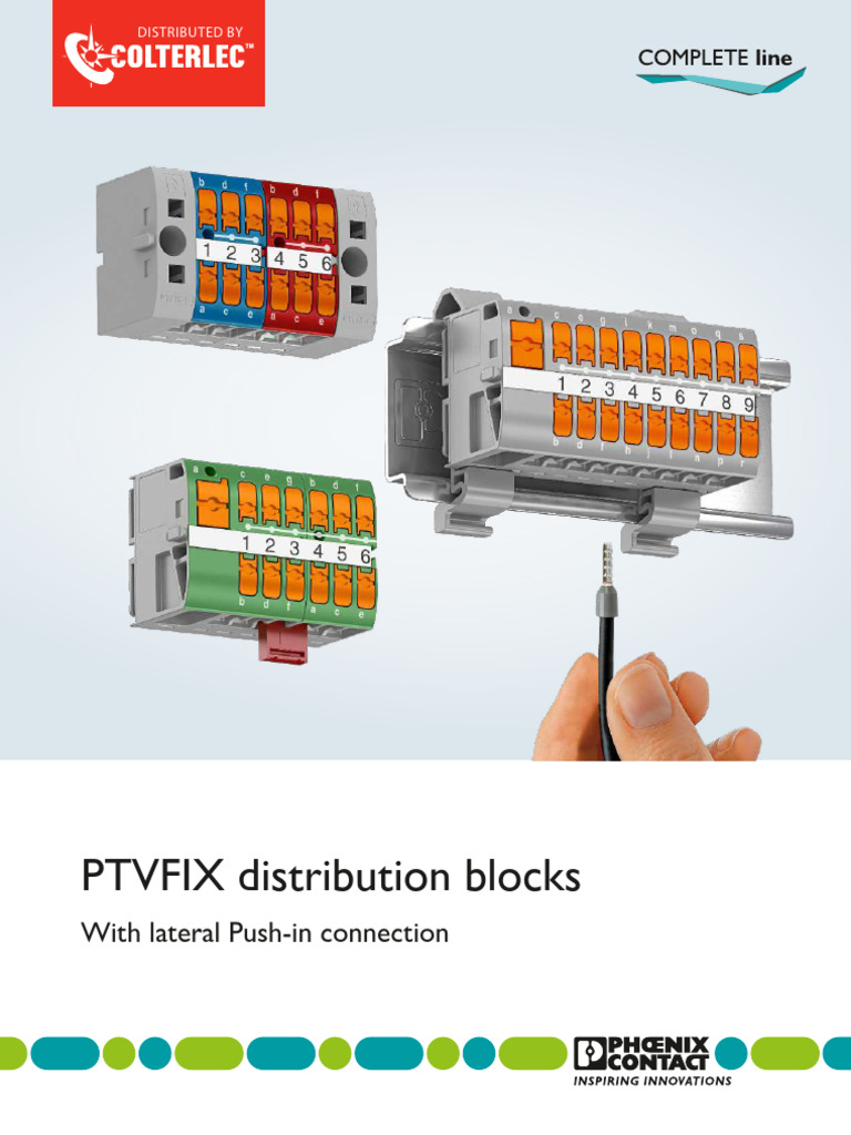 PTVFIX Distribution Blocks Overview | PDF
