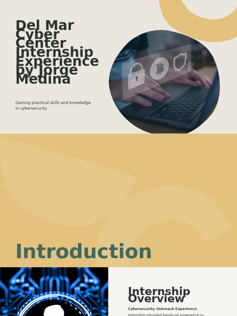 Del Mar Cyber Center Internship Insights | PDF | Computer Security ...