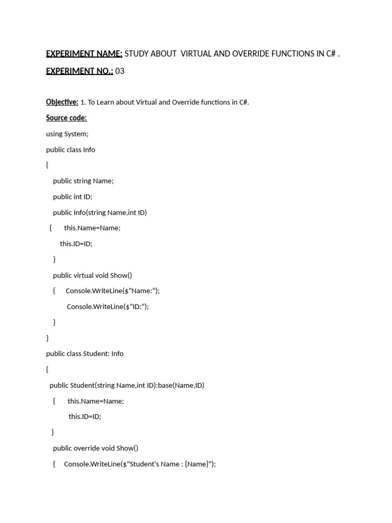 Experiment Name | PDF