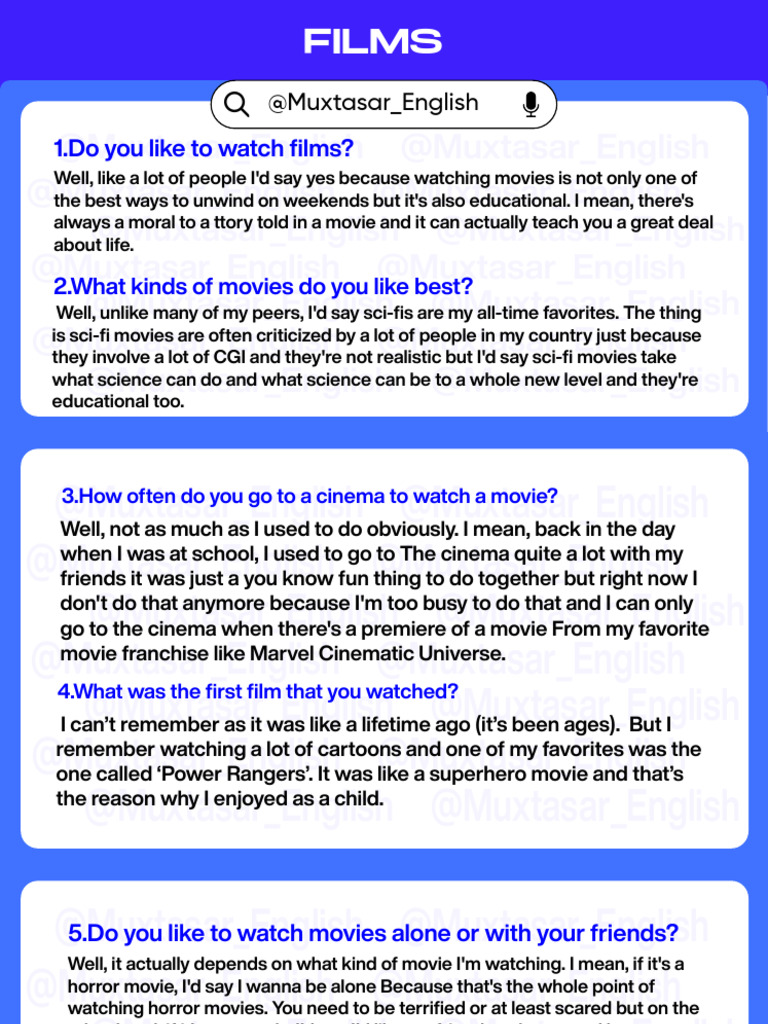 Exploring Film Preferences and Insights | PDF