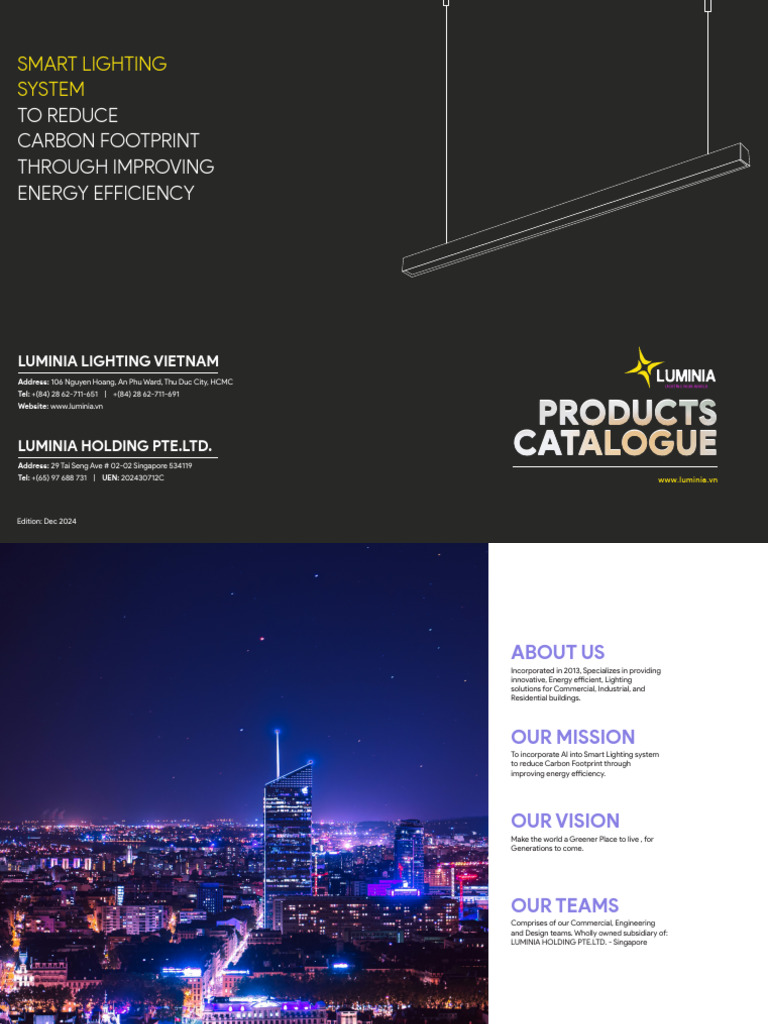Smart Lighting Solutions for Energy Efficiency | PDF | Applied And ...