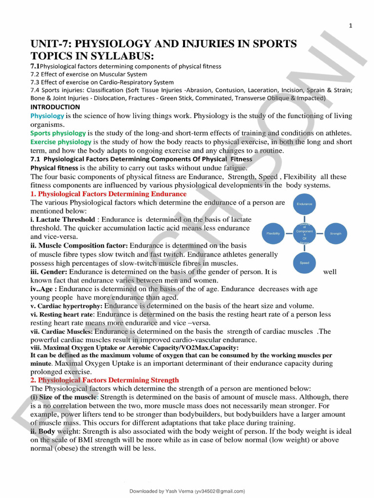 CH 7 Notes Physical | PDF