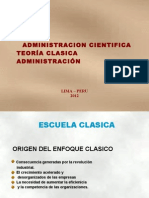 Teoria Adm Cientìfica y Clasica Version resumen