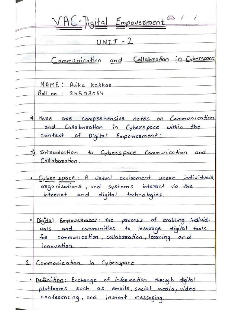 Unit-2 Notes Vac PDF | PDF