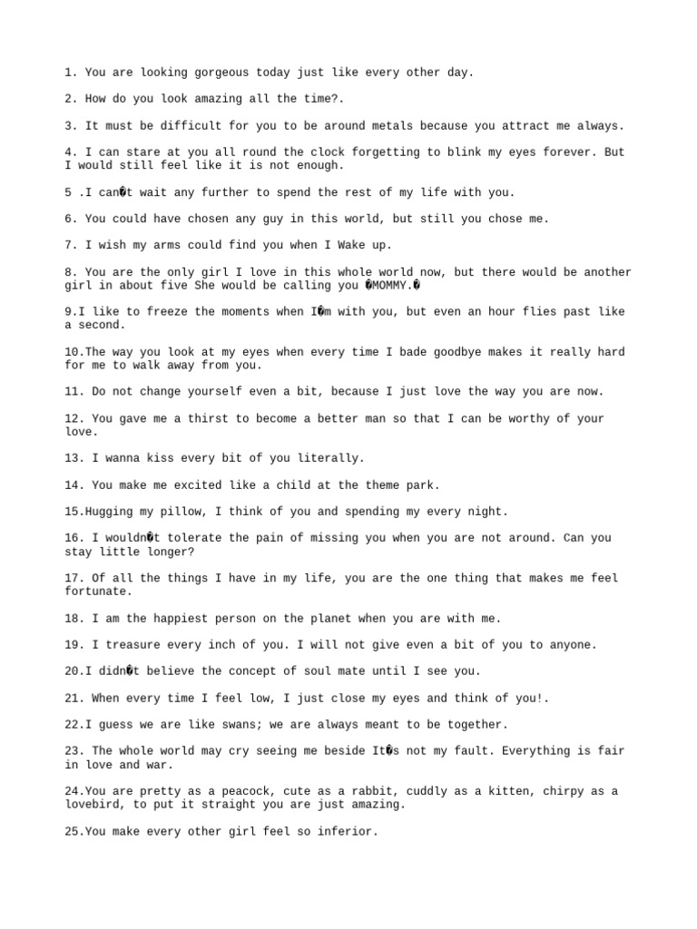 Heartfelt Love Quotes for Her | PDF