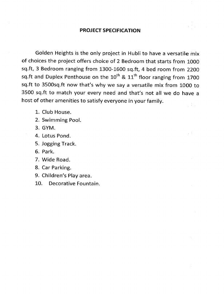 Lproject Specification | PDF