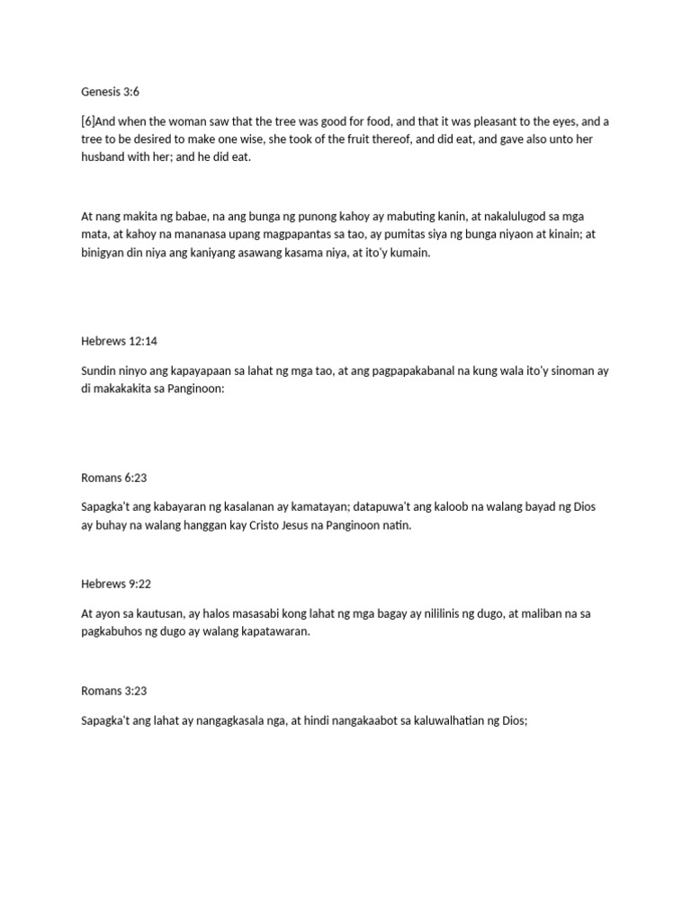 Genesis 3 | PDF