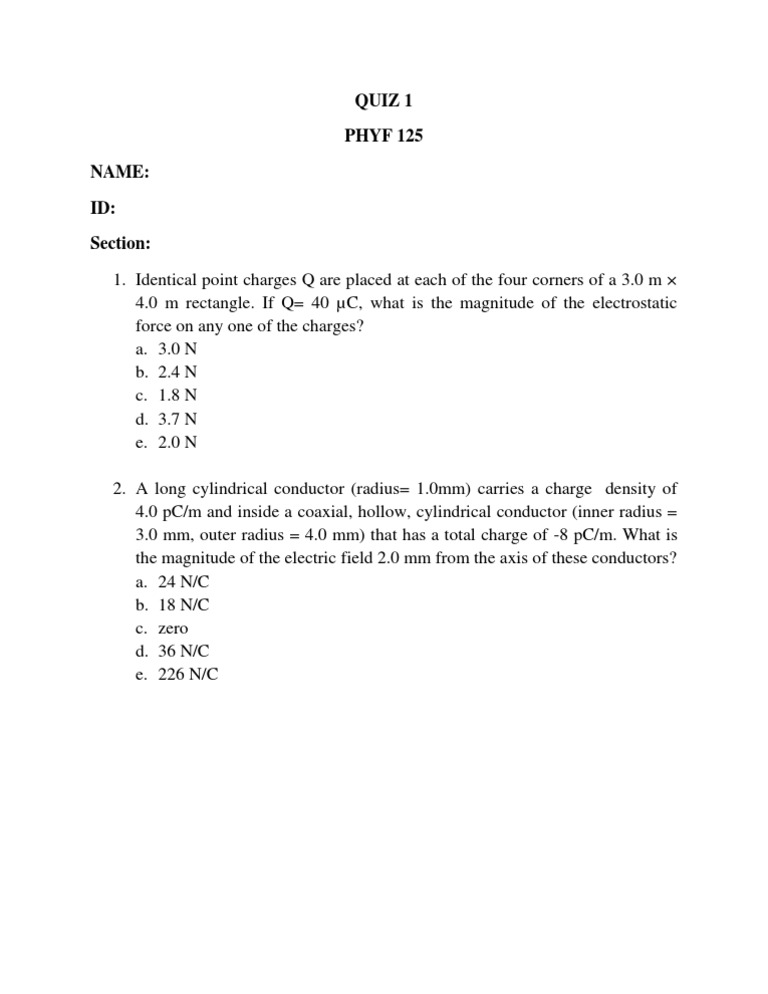 Quiz 1 1