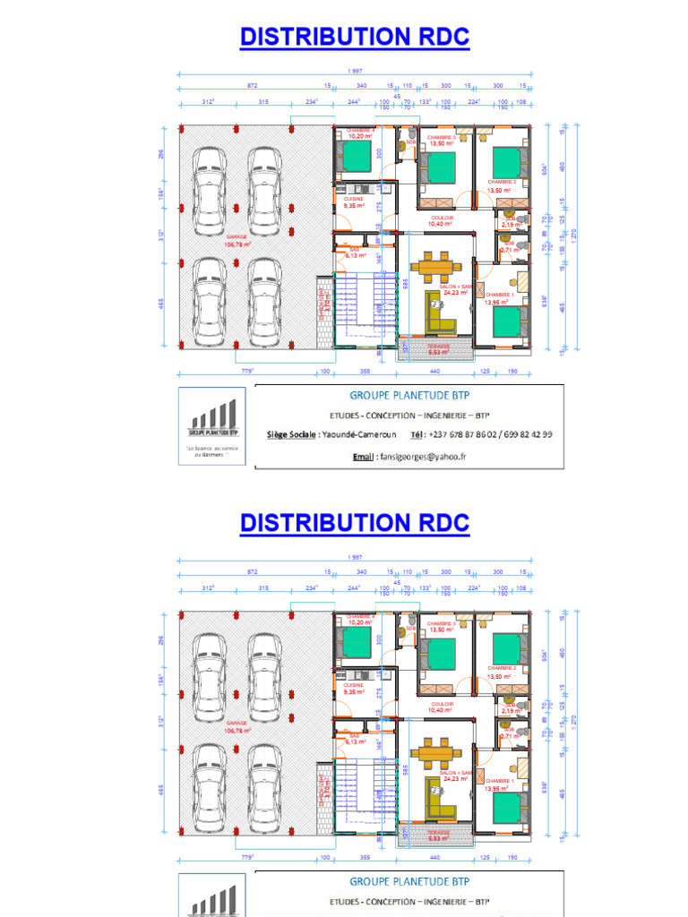 Plan RDC R+4 - 021200 | PDF