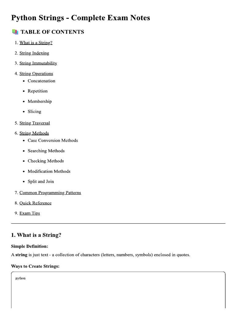 Strings | PDF