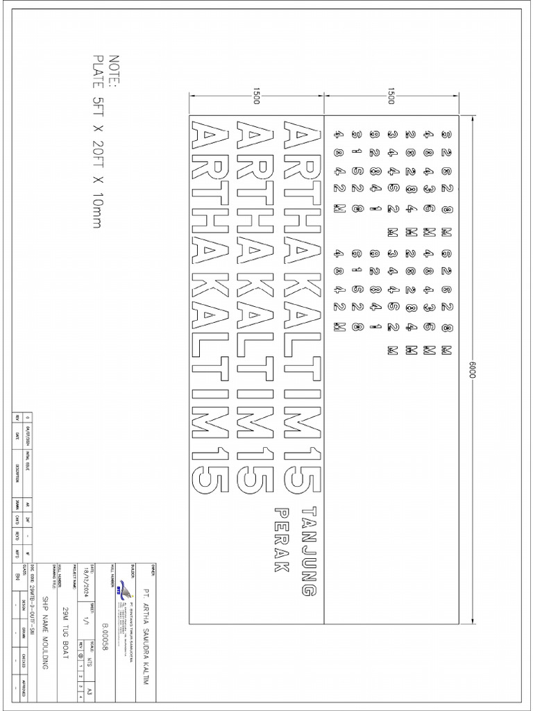 B_00058-29MTB-Eye Plate, Draft Mark & Ship Name Moulding | PDF