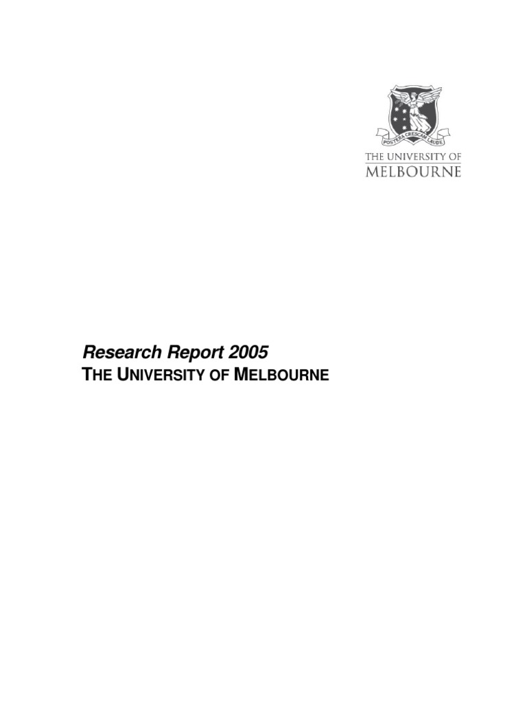 Research Report 2005 photo