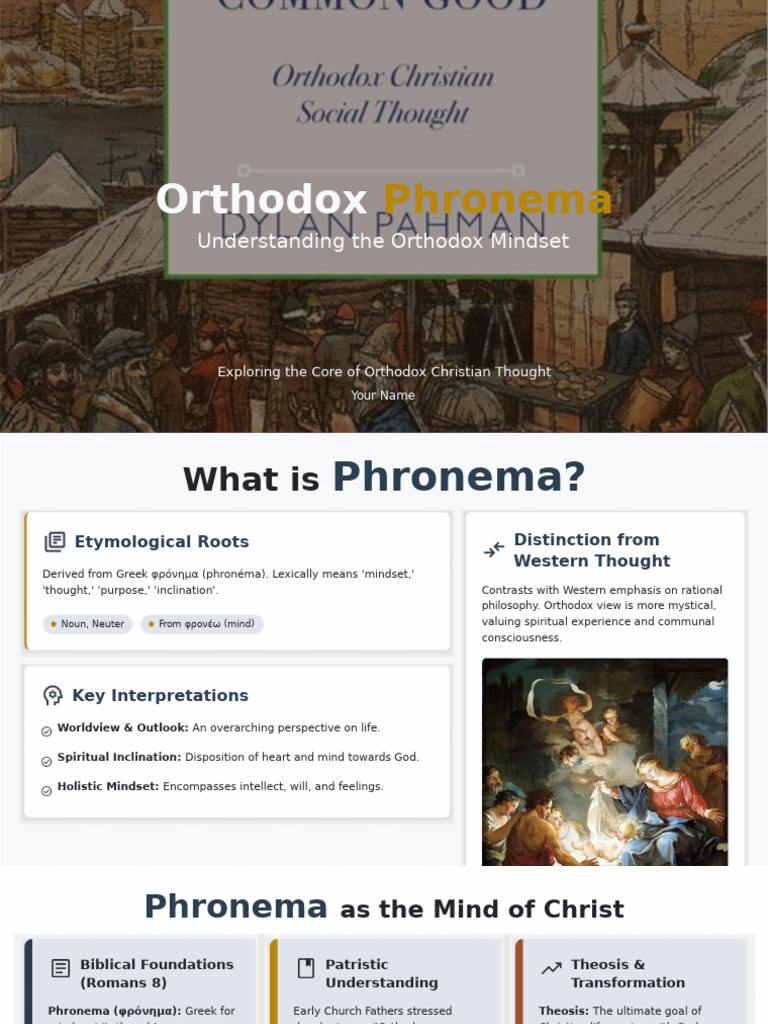 Understanding Orthodox Phronema | PDF | Spirituality | Christian Mysticism