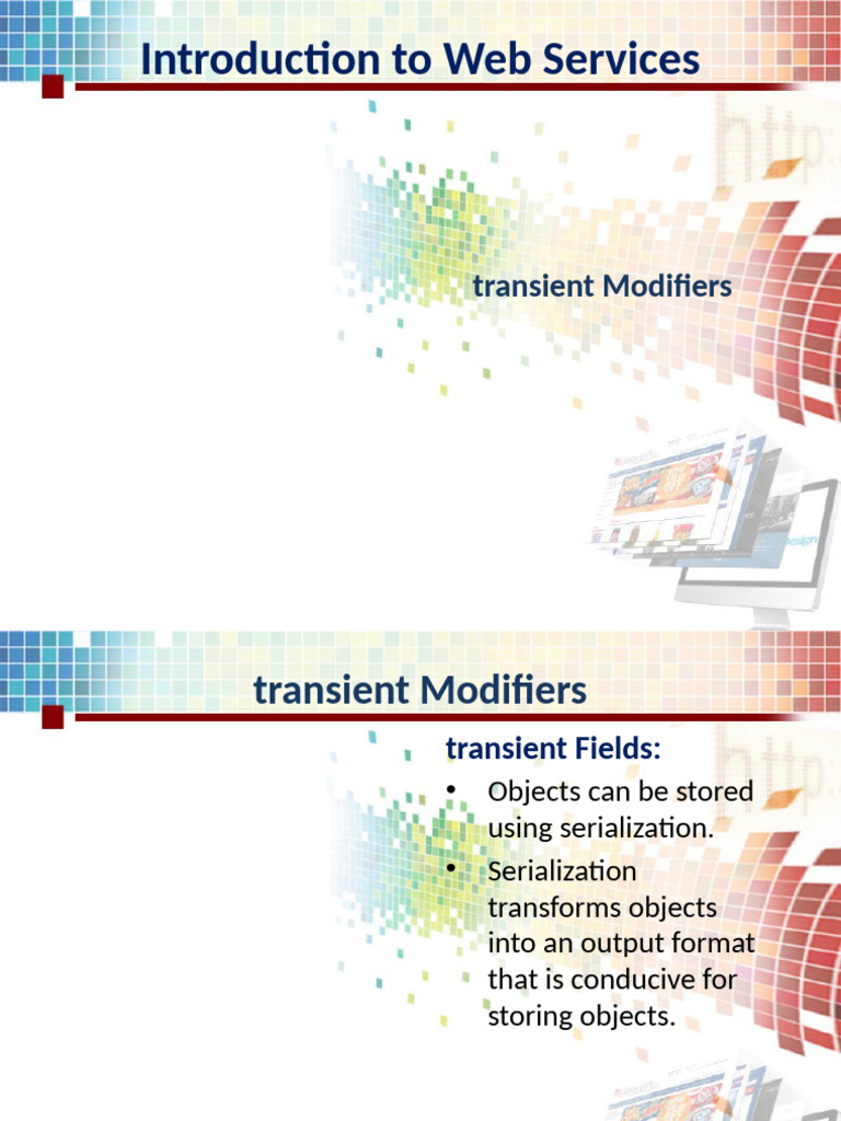 Understanding Transient Modifiers in Java | PDF