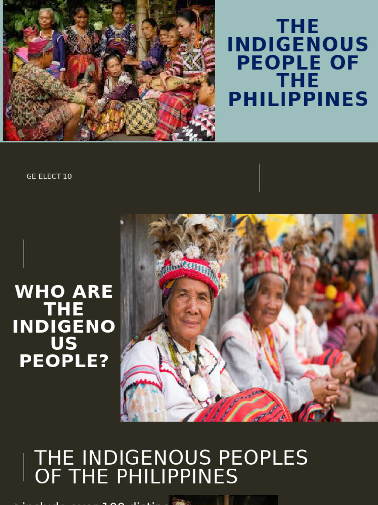 The Indigenous People of The Philippines | PDF | Philippines | Ethnic ...