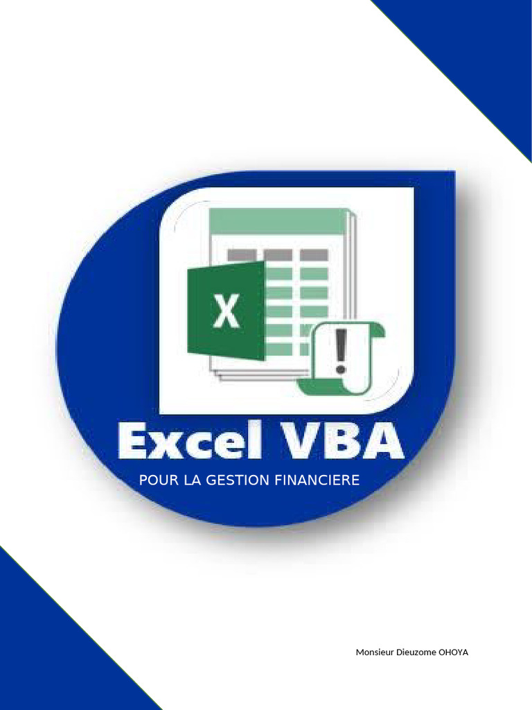 Application Excel VBA pour Budget | PDF | Visual Basic for Applications ...