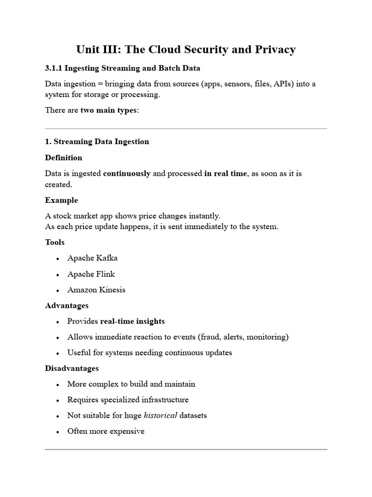 Cloud Data Ingestion and Transformation Guide | PDF