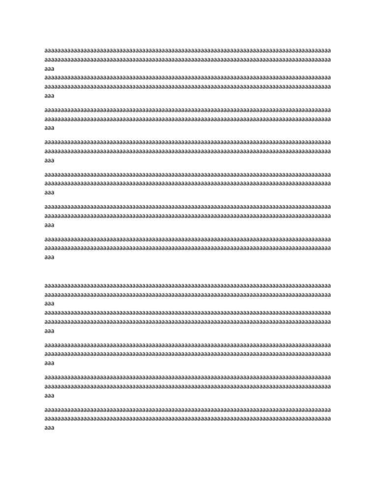 Document with Repeated Content | PDF