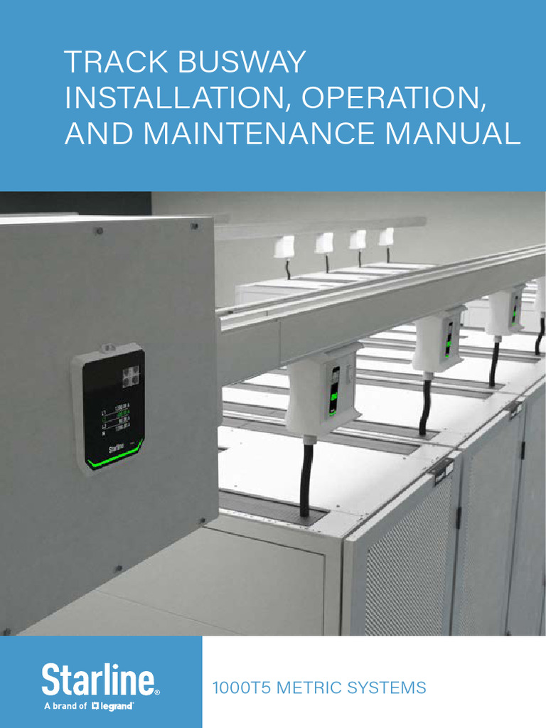 Track Busway Installation Manual | PDF | Electrical Conductor ...