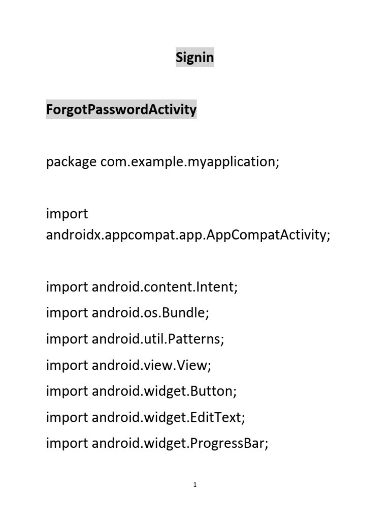Android App User Authentication Flow | PDF | Android (Operating System ...