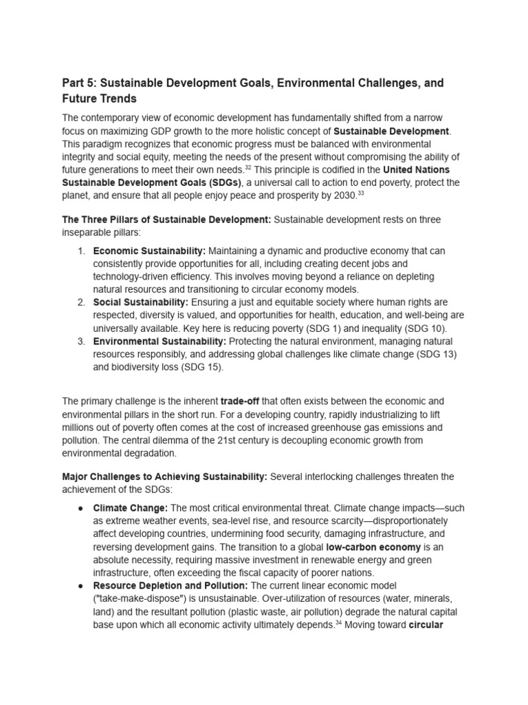 Sustainable Development Goals Overview | PDF | Sustainability ...